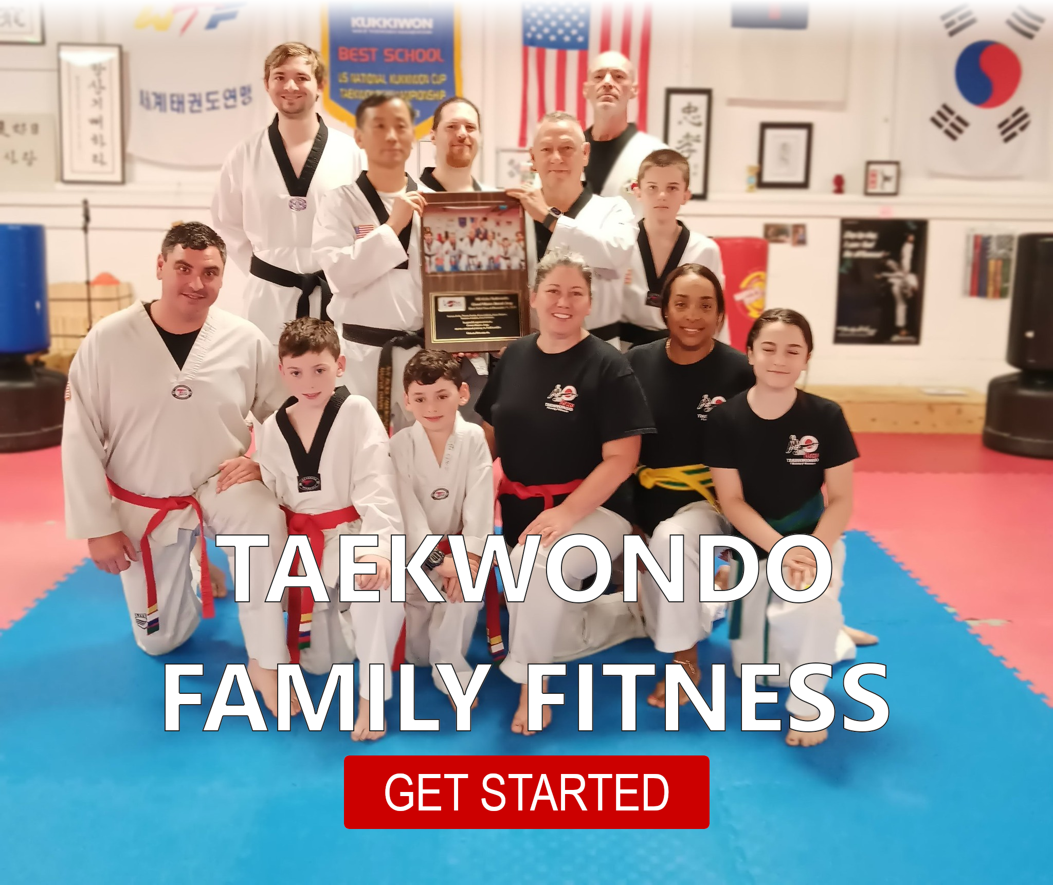 Banner and signup button